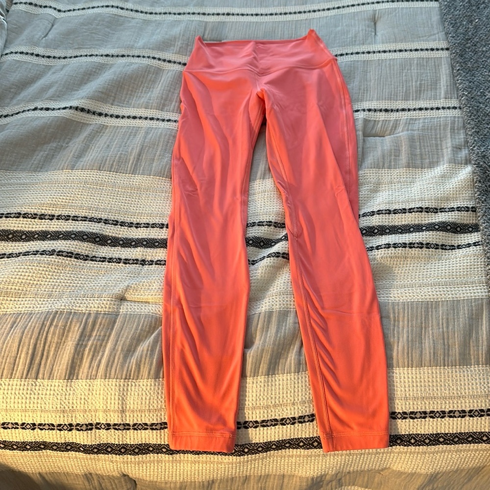 Lulu Lemon Peach Align Leggings